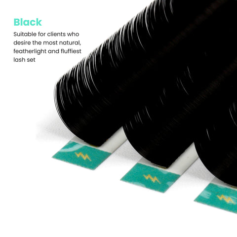 CashmereSilk-VolumeLashes0.07mm-blackwholesale premium lash extension manufacturer & retailer